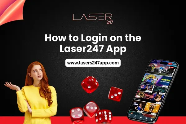 How to Login on the Laser247 App